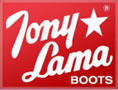 trademarked logo of Tony Lama boots